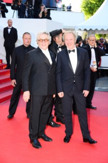 Arnaud Desplechin and Georges Miller, 2016 Cannes Film Festival