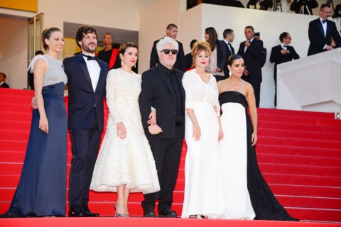 Equipe du film "Julieta", Festival de Cannes 2016