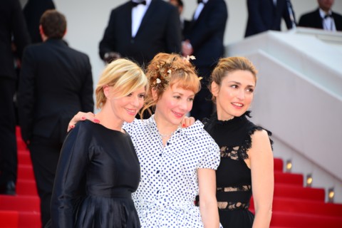 Julie Gayet, Julie Depardieu, Chantal Ladesou, 2016 Cannes Film Festival