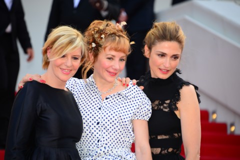 Julie Gayet, Julie Depardieu, Chantal Ladesou, 2016 Cannes Film Festival
