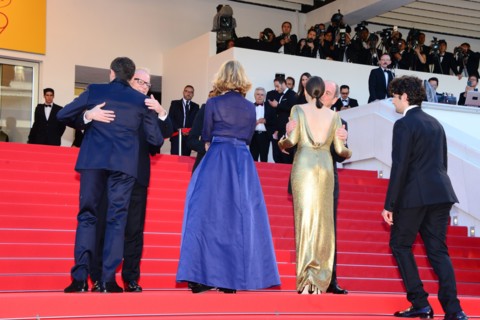Equipe du film "Mal de pierres", Festival de Cannes 2016