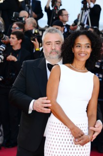 Luc Besson et sa femme Virginie Silla, Festival de Cannes 2016