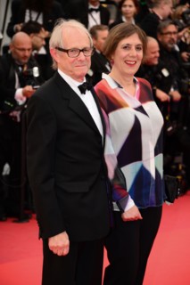Ken Loach et Rebecca O'Brien, Festival de Cannes 2016