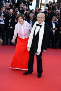 Macha Méril and Michel Legrand, 2017 Cannes Film Festival