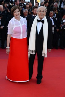 Macha Méril and Michel Legrand, 2017 Cannes Film Festival