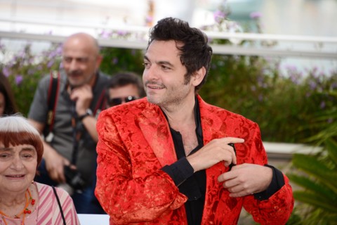 Agnès Varda and Matthieu Chedid, 2017 Cannes Film Festival