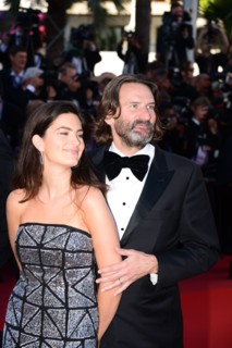 Frédéric Beigbeder et Lara Micheli, Festival de Cannes 2017