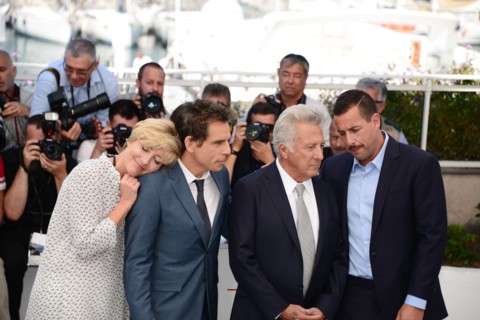 Equipe du film "The Meyerowitz Stories", Festival de Cannes 2017