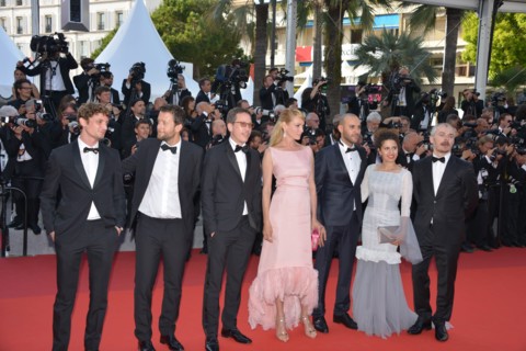 Montée des marches pour la soirée des 70 ans du Festival de Cannes