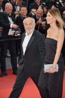 Gérard Jugnot and Patricia Campi, 2017 Cannes Film Festival