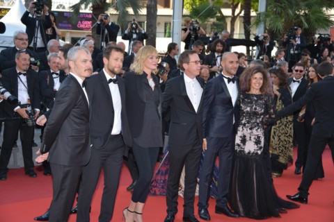 Montée des marches du film "D'après une histoire vraie", Festival de Cannes 2017