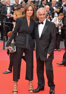 Alain Terzian et Brune de Margerie, Festival de Cannes 2018