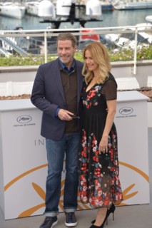 John Travolta et Kelly Preston, Festival de Cannes 2018