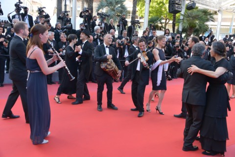Crew of the film 'Le Grand Bal', 2018 Cannes Film Festival