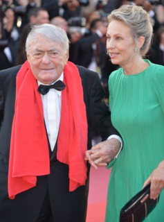 Claude Lanzmann et Iris Van Der Waard, Festival de Cannes 2018