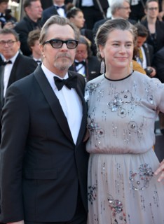 Gary Oldman et sa femme Gisele Schmidt, Festival de Cannes 2018