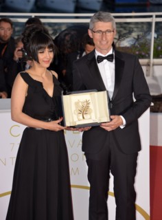 Mitra Farahani et Fabrice Aragno, Festival de Cannes 2018
