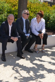 Pierre Lescure, Thierry Frémaux, et Alice Rohrwacher
