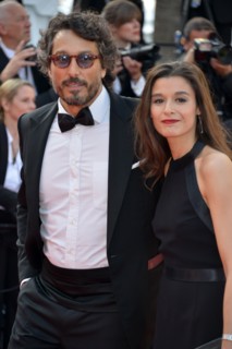 Vincent Elbaz et sa femme
