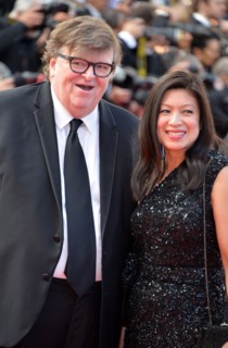 Michael Moore et sa femme