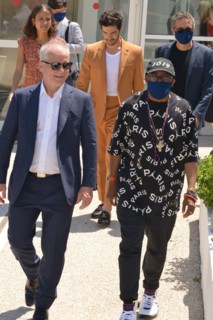 Thierry Frémaux and members of the jury, 2021 Cannes Film Festival