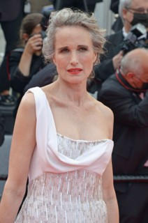 Arriving for the projection of the film 'Tout s'est bien passé'