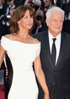 Arriving for the projection of the film 'Tout s'est bien passé'