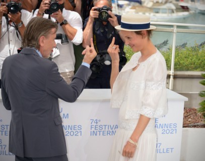 Photocall du film "Bergman Island", Festival de Cannes 2021