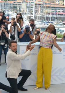 Photocall of the film 'OSS 117 : Alerte Rouge en Afrique Noire', 2021 Cannes Film Festival
