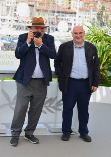 Photocall of the documentary film 'Goya, Carrière & The Ghost of Buñuel', 2022 Cannes Film Festival