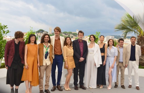 Photocall of the film 'Il sol dell'avvenire', 2023 Cannes Film Festival