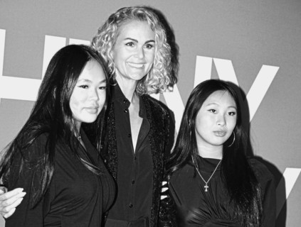 Laëticia Hallyday et ses filles
