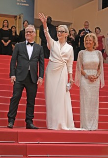 Thierry Frémaux, Meryl Streep, Iris Knobloch