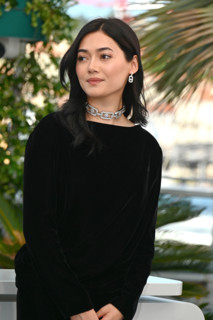 Photocall du film "Lumière pâle sur les collines"