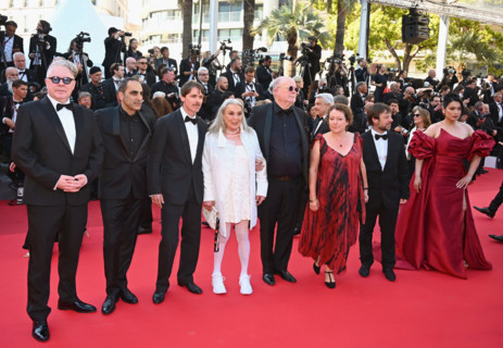 Montée des marches du film "Dossier 137"