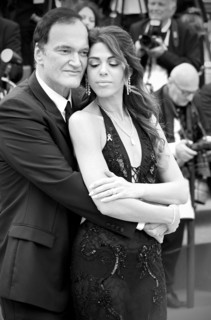 Quentin Tarantino et sa femme Daniella Pick