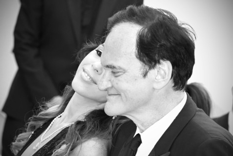 Quentin Tarantino et sa femme Daniella Pick