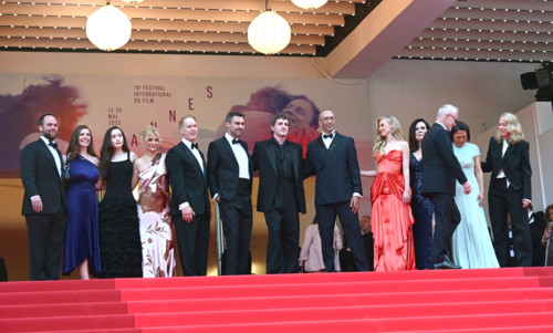 Montée des marches du film "The History of Sound"