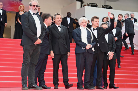 Montée des marches du film "La Venue de l'Avenir"