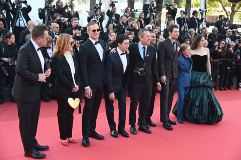 Montée des marches du film "Mastermind"