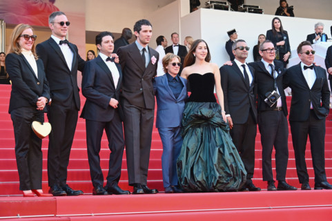 Montée des marches du film "Mastermind"