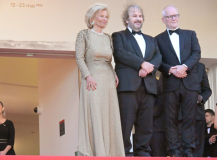 Iris Knobloch, Peter Jackson, Thierry Frémaux