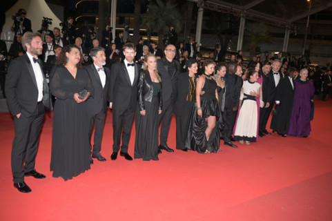 L'équipe du film "L'Abandon"
