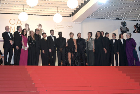 L'équipe du film "L'Abandon"