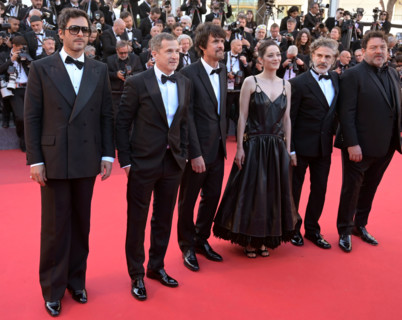 Cast of the film  "Karma"