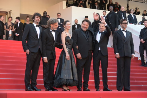 Cast of the film  "Karma"