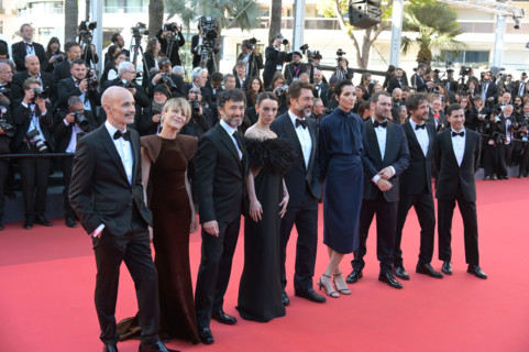 L'équipe du film "L'Être aimé"