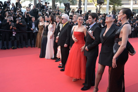 L'équipe du film "Amarga Navidad"