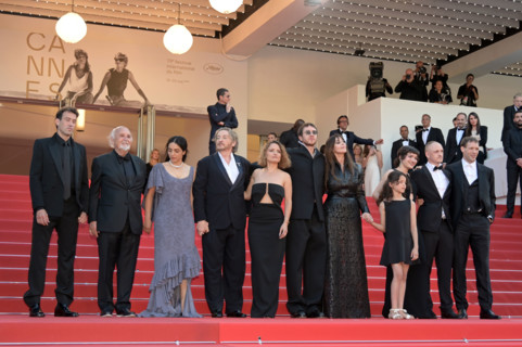 L'équipe du film "Histoires de la nuit"