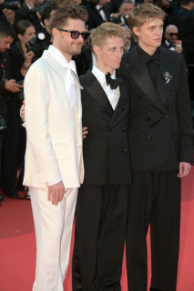 L'équipe du film "Coward"